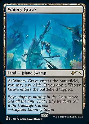 MTG - Watery Grave (124) (SLD) • $36.98