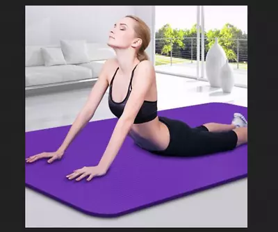 6mm Thick Yoga Mat Non-slip EVA Foam Eco-friendly Indoor Fitness Pad  • $12.21