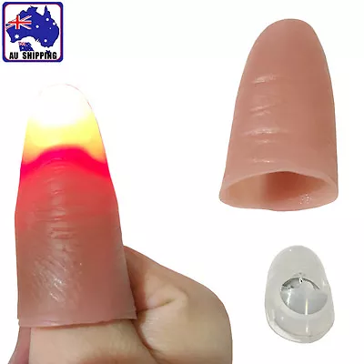 10pcs Prank Light Up Thumb Props Fingers Trick Magic Novel Toy GSPG78501x10 • $20