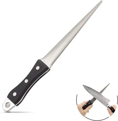 £15.30 • Buy 6 Inch Diamond Knife Sharpener Rod, Professional Ceramic Sharpening Steel &