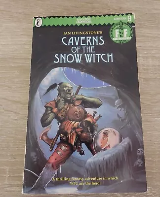 Fighting Fantasy Caverns Of The Snow Witch #9 Ian Livingstone 1st Edition 1984 • $20