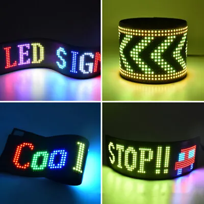 Car LED APP Programmable Showcase Message Sign Scrolling Display Lighting Board • $19.12