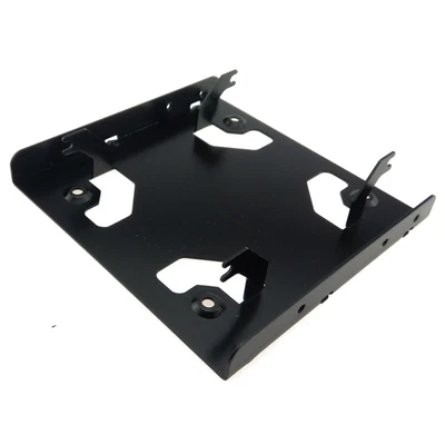 $18.80 • Buy 2.5 Inch Two SSD HDD Mounting Bracket To 3.5 Drive Adapter Aluminum Hard Disk