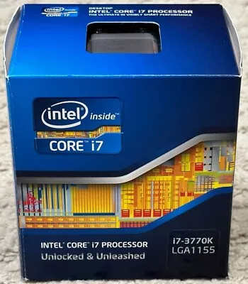 *NEW*Intel Core I7-3770K 3.5GHz LGA1155 4Core 8M 5 GT/s CPU Processor • £107.86