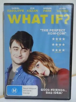 What If ?  ~ Ex Rental DVD  ~ Free Post AU  ~ (170722) • £4.65