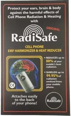 Genuine RadiSafe For All Smart Device Mobiles Apple EMF/EMR Radiation Protection • $9.99