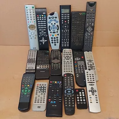 Job Lot Of Remotes Inc Sony Sky Tandberg - Audio Video TV Remote Controls • £19.99