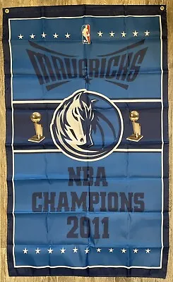 $15.29 • Buy Dallas Mavericks Championship Banner 3X5 NBA Basketball Flag Man Cave Gift Shop