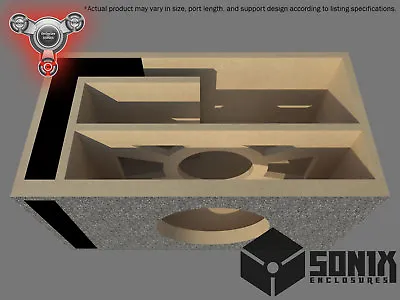 Stage 2 - Ported Subwoofer Mdf Enclosure For Re Audio Xxx V2 15 Sub Box • $225