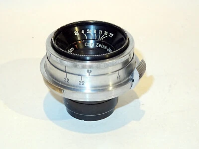 £9.24 • Buy 1949 Carl Zeiss Jena Biogon 1:2.8 F=3.5cm 2.8/35 Red T Contax-rf Lens