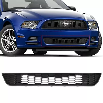 Fits 13-14 Ford Mustang Front Lower Bumper Grille Grill Replace For DR3Z17K945AB • $39.99