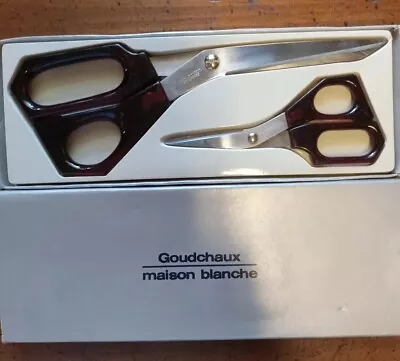 Pair GOUDCHAUX MAISON Blanche  Scissors Stainless Steel Craft Sewing 2 PAIR • $20
