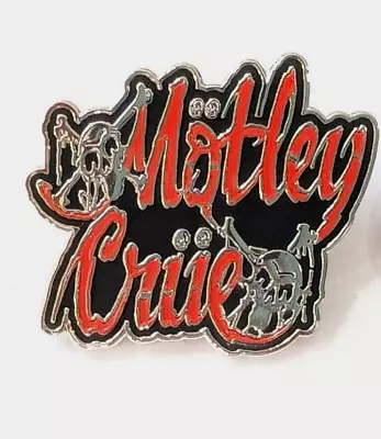 Motley Crue - MÖTLEY CRÜE BAND - Enamel Pin BADGE Heavy Metal Rock Brooch Pin • $7.95