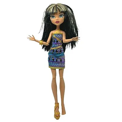 MONSTER HIGH Ghoul's Beast Pet Cleo De Nile Doll 2008 Dress Bracelet (1) Shoe • $14.97