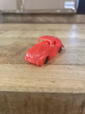 Vintage R&L Cereal Toys Kellogg-Ville Volkswagon Beetle Red • $9