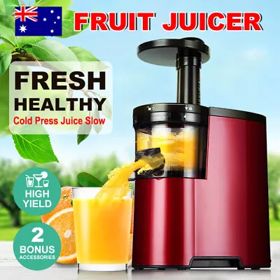 Cold Press Juicer Slow Masticate Whole Fruit Vegetable Extractor Ice Crush Tool • $56.95