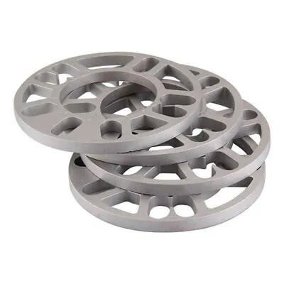 4PCs 10mm Alloy Aluminum Wheel Spacers Shims Spacer Universal 4/5 Stud Car Kit • $23.59