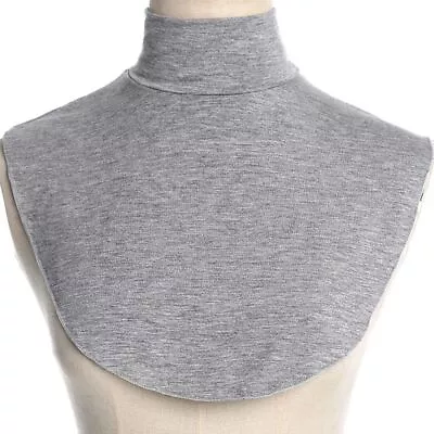 Neck Cover Detachable Turtleneck Ramadan Hijab Cover High Collars Fake Collar • £4.07