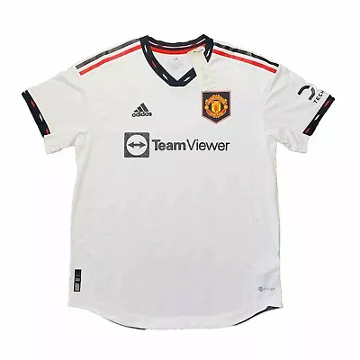 Adidas 2022/23 Manchester United Authentic Away Jersey H13883 Men's Size L New • $64.99