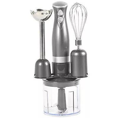 Salter Cosmos 3 In 1 Hand Blender Set 350W 2-Speed Settings EK2827GUNMETAL • £20.99