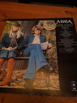 ABBA Greatest Hits Original 12  Vinyl LP Record EPIC EPC 69218 (1976) • £6