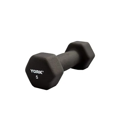 New Free Ship - 5 Lb Neoprene Hexagon Fitbell W/ Cast Ergo Handle Sold By Pair • $14.99