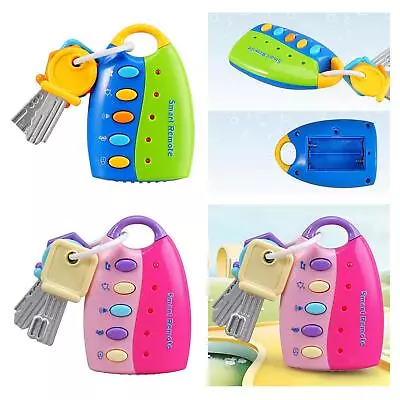 Baby Car Keys Toy Educational Key Toys For Birthday Gifts Baby Toddlers • £9.59