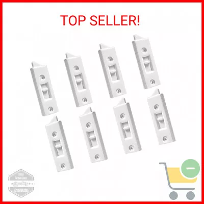 AIEX 8pcs Window Latch Locks Replacement 2 Inch Hole Center Spacing Vinyl Windo • $14