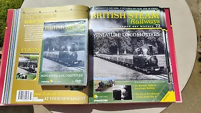 £4.99 • Buy DeAgostini British Steam Railways Magazine & DVD #73 Miniature Locomotives 