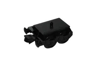 Lego® 9V TRAIN Railway Axis Complete Wheels Buffer Bogie Plate BLACK • $28.55