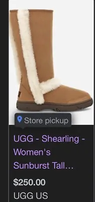 Ugg Shearling Boot • $120