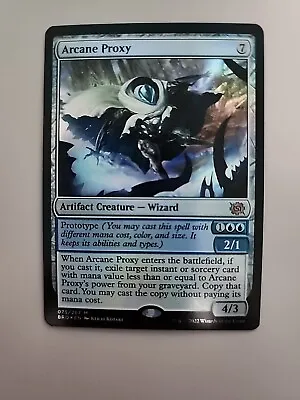 MTG Arcane Proxy The Brothers' War 075/287 Foil Mythic • $2.49