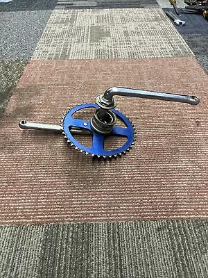 Sugino Crank Set 175 Mm Old School BMX  1 Piece CRMO CR-MO Japan 80s Race • $139