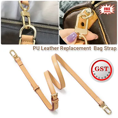 NEW PU Leather Replacement Bag Strap Adjustable Crossbody Strap For Handbag • $9.98