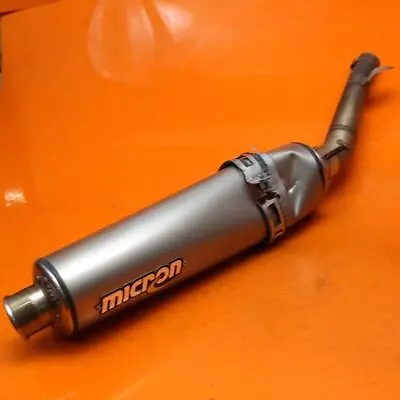 2001 2002 Suzuki Gsxr 1000 Micron Exhaust Pipe Muffler Slip On Can Silencer • $60