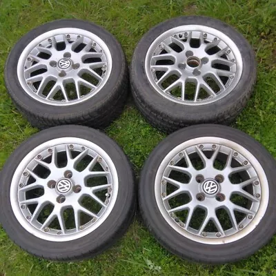 JDM VW Genuine BBS RS772 4 Holes PCD100 4wheels195/45R15 For Compact C No Tires • $1476.37