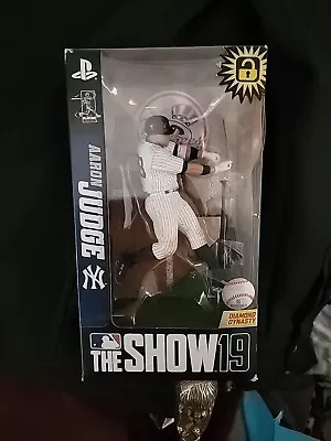 McFarlane Toys Aaron Judge Pinstripes MLB The Show 19 PlayStation Series Figure • $23