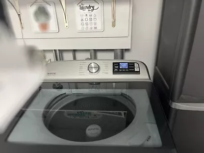Maytag - 5.2 Cu. Ft. Commercial Top Load Washer With Deep Fill - White • $500