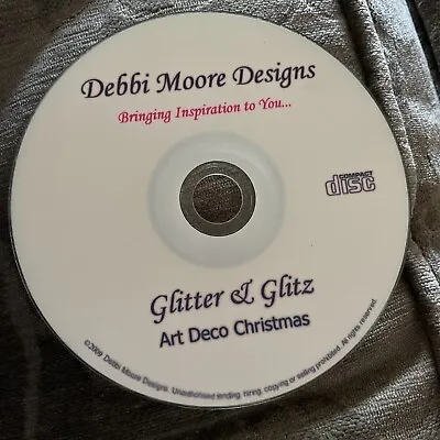 £1.99 • Buy Debbi Moore Designs Glitter & Glitz Art Deco Christmas CD-ROM  Craft  DISC ONLY