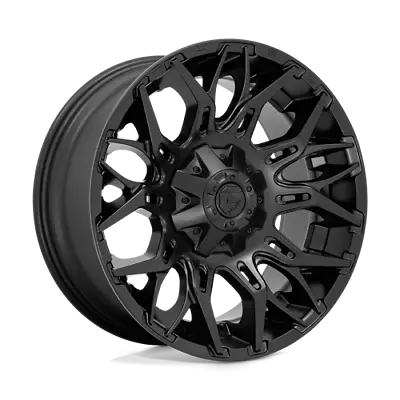 [ 4 ] Fuel Wheels D772 Twitch - Blackout 8x180 / 22x10  / -18mm • $1795