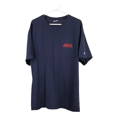 MSOE Milwaukee Champion T-Shirt - XL Blue Cotton • $21.77