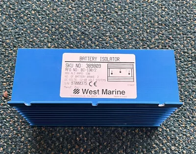 West Marine Battery Isolator BI-130/2 • $95