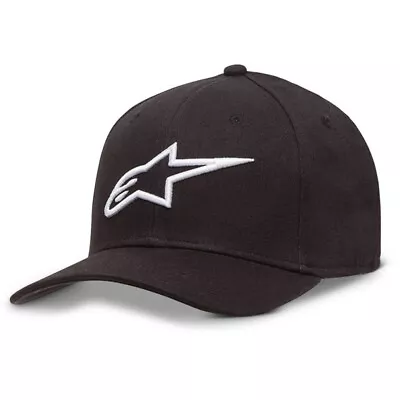 Alpinestars MX Ageless Black/White Active Motocross Lifestyle Flexfit Hat • $39.99