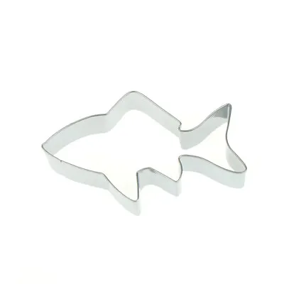 £1.43 • Buy Fish Shaped Stainless Steel Cookie Cutter Biscuit Cutter Baking Cookies Mold   G