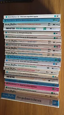 Vintage 1960s/70s Full Set Of FAMOUS FIVE Books 20Paperback 1 Hardback • £15