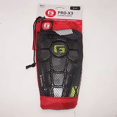 NEW G-FORM Pro X3 Mountain Bike Cycling  Elbow Pads Guards Gray Adult Large • $29.95