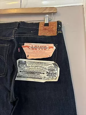 Levi's  S501XX Model 445010022 Big E  Selvedge Jeans Made In USA W 30 L 36 • £499.99