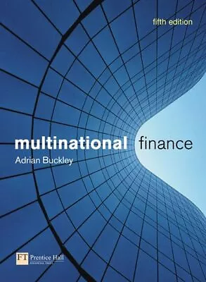 Multinational Finance By Buckley Adrian Paperback / Softback Book The Fast Free • $11.98