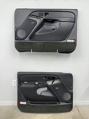 03-07 Chevrolet Silverado GMC Sierra Tahoe Yukon Pair Door Panels OEM Dk Pewter • $319.99