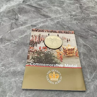 Royal Mint Commemorative Medal Queen Golden Jubilee Coin  • £3.50